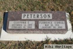 Clifford C Peterson