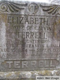 Elizabeth A Paulk Terrell
