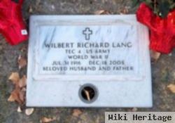 Wilbert Richard Lang