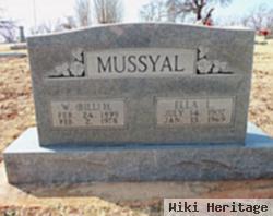 William Heinrich "bill" Mussyal