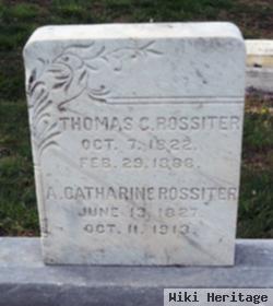 A. Catharine Bowen Rossiter