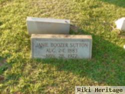 Janie Boozer Sutton