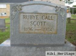 Rubye Call Scott