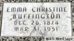 Emma Christine Buffington