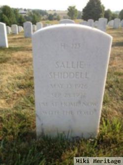 Sallie Shiddell