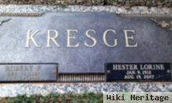 Hester Lorine Kresge