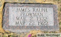 James Ralph Plowman