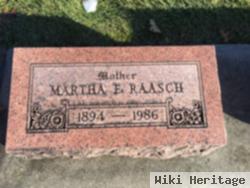 Martha E. Japp Raasch