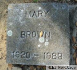 Mary Brown