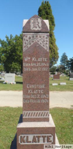 Ernstine Klatte