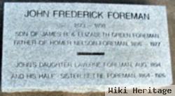 John Frederick Foreman