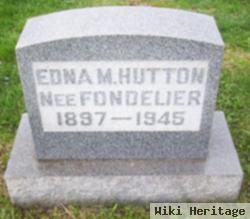 Edna Marie Fondelier Hutton