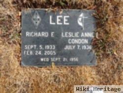 Richard E Lee