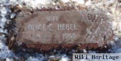 Alice C Hebel