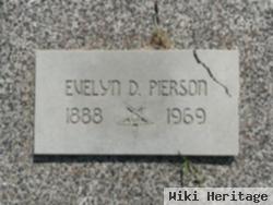 Evelyn D Pierson