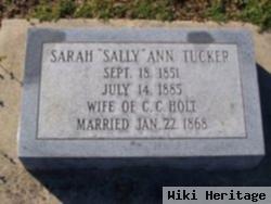 Sarah Ann "sally" Tucker Holt