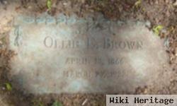 Ollie E. Ross Brown