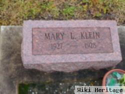 Mary L Klein