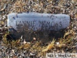 Frances Margaret "fannie" Moss