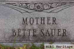 Bette 'betty' Sauer