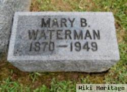 Mary B Waterman