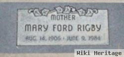 Mary Rollins Ford Rigby