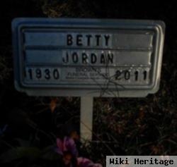 Betty Ruth Howard Jordan