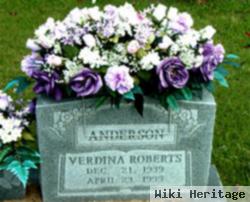 Verdina Roberts Anderson