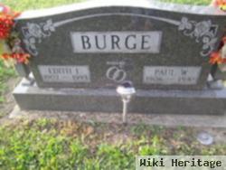 Paul W. Burge