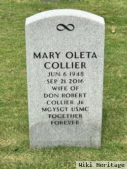 Mary Oleta Collier