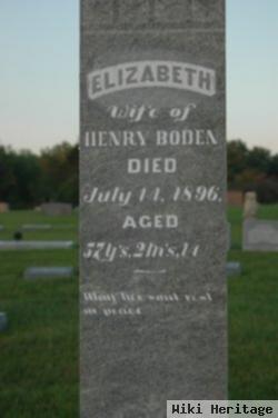 Elizabeth "bessie" Johnston Boden