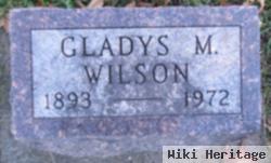 Gladys M Wilson