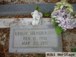 Leroy Henderson