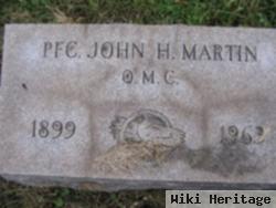 Pfc John H. Martin