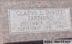 Gladys L Dewitt Farthing