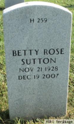 Betty Rose Sutton
