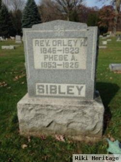 Rev Orley H Sibley