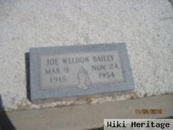 Joe Weldon Bailey