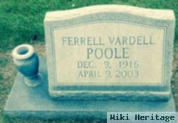 Ferrel Vardell Poole