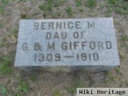 Bernice M Gifford