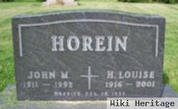 John M Horein