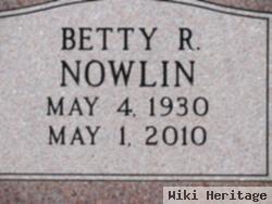 Betty R. Comte Nowlin