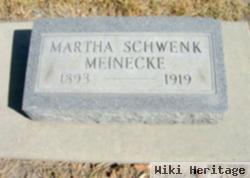 Martha Johanna Elizabeth Schwenk Meinecke