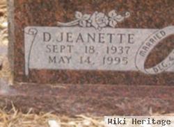 D. Jeanette Manchester