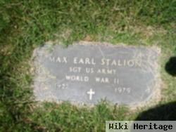 Max Earl Stalion