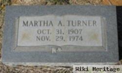 Martha A Turner