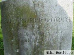 Pvt Bernard D. Mccormick