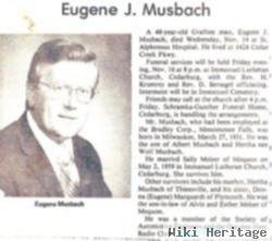 Eugene Joseph Musbach