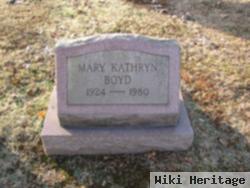 Mary Kathryn Boyd