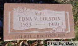 Edna V Colston